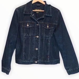 Eddie Bauer Denim Jacket Size Medium
